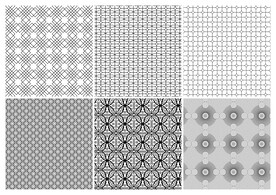 折光纹 逆向纹 线条纹 防伪纹