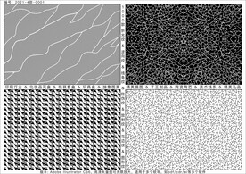 折光纹 逆向纹 线条纹 防伪纹