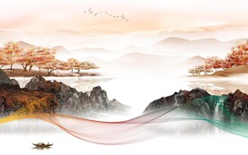 电视背景墙TIF分层