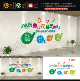 音乐教室文化墙