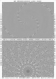 折光纹 逆向纹 线条纹 防伪纹