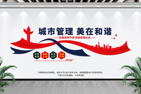 城市管理文化墙