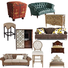 家具PS分层图