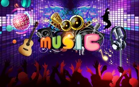 KTV酒吧背景墙图片