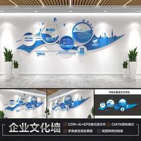 动感企业文化墙