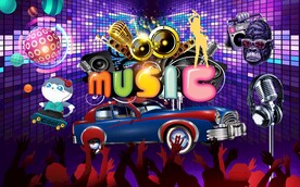 KTV酒吧背景墙图片