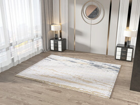 现代轻奢卧室场景空景效果图