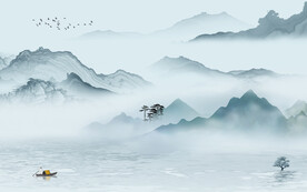 2021灰色电视背景墙