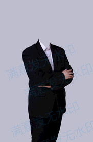 男士半身形象照