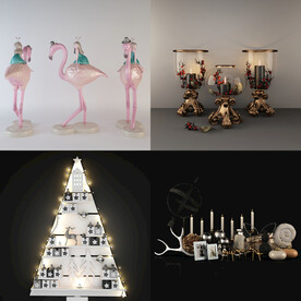 欧式装饰摆件组合