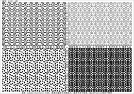 折光纹 逆向纹 线条纹 防伪纹