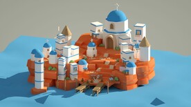 海上城堡 圣托里尼