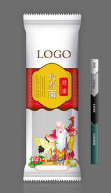 长寿面|(展开图)