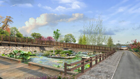 中式园林 景观设计 绿化设计 