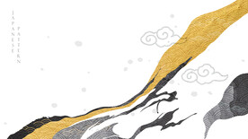 抽象水墨装饰画