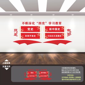四史教育文化墙