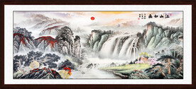 国画山水