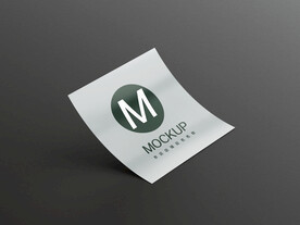 宣传海报logo样机