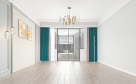 现代简约卧室背景墙