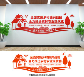 乡村振兴文化墙