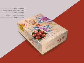 百香果包装 平面图