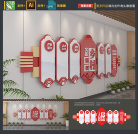 乡村振兴文化墙