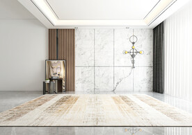 现代简约背景墙客厅场景