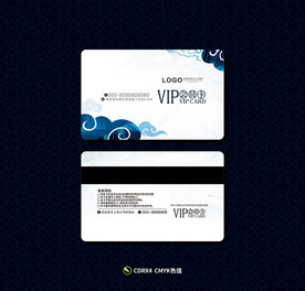 中式会员卡