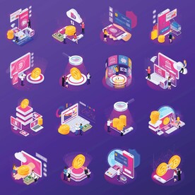 多种手机 icon 和 设计图