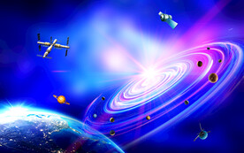 科技时代太空背景