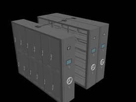 移动密集架手摇档案柜