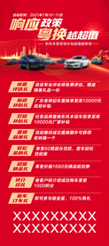 置换补贴展架画面