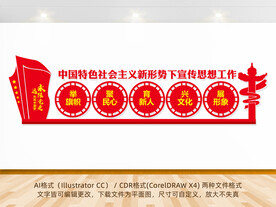 宣传思想工作展板