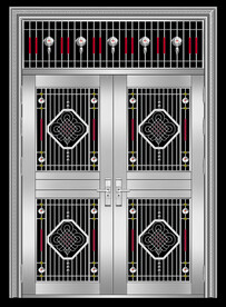 不锈钢门 