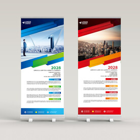 企业介绍X展架展板