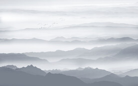 水墨山水画
