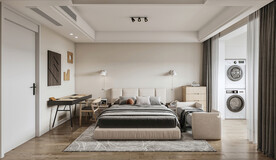 卧室瓷砖背景墙效果图