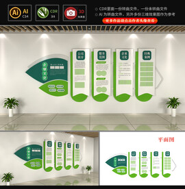 环保企业文化墙
