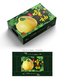 三红蜜柚包装