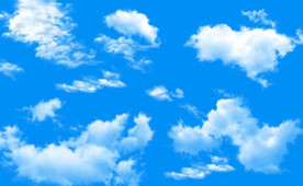 蓝天白云
