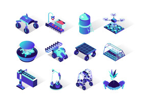 工业机器人图标