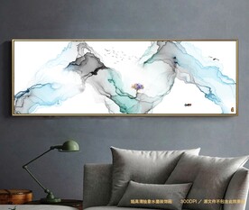 水墨画软膜天花