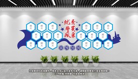 警员风采照片墙