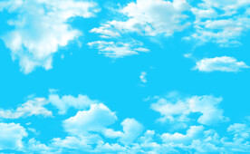 蓝天白云