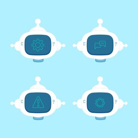 机器人图标