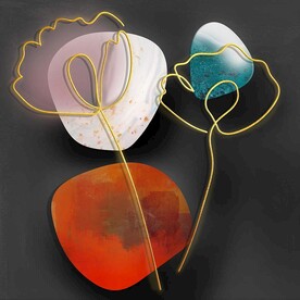 石来运转装饰画 客厅装饰画 