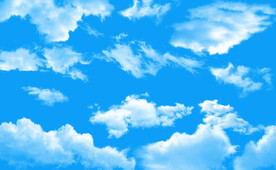 蓝天白云