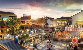 古街商业效果图