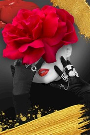 会所美女装饰画