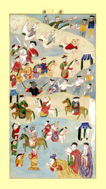 道教图 神仙图 佛教图 张佛 